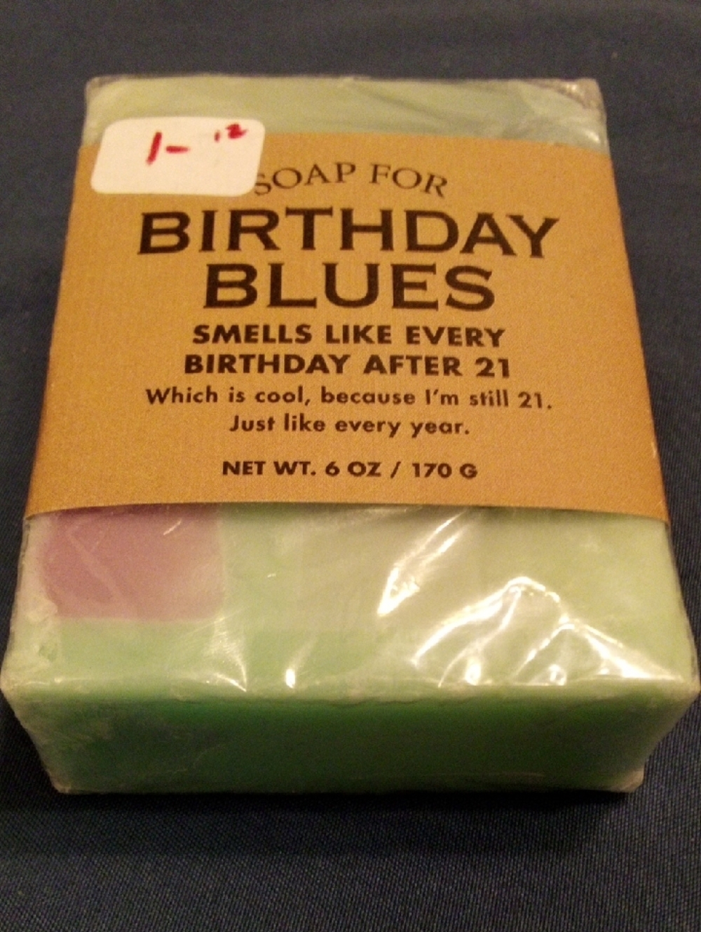 Birthday Blues Hand Soap - Green Bar
